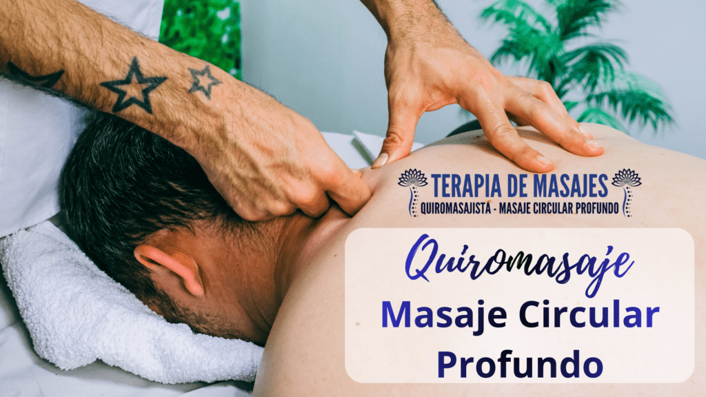TERAPIA DE MASAJES masaje circular profundo