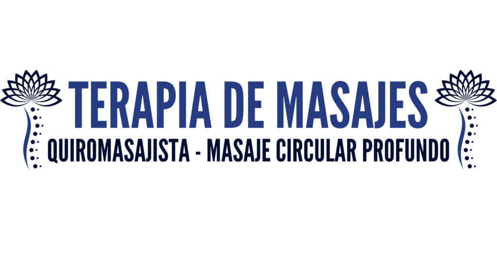Terapia de masajes |masaje circular profundo